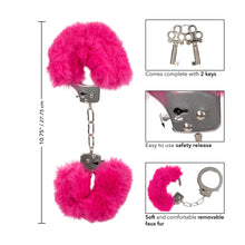 Load image into Gallery viewer, Ultra Fluffy Furry Cuffs Pink