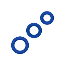 Load image into Gallery viewer, Admiral Universal Cock Ring Set Blue