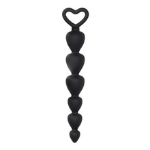 Load image into Gallery viewer, Black Silicone Anal Beads
