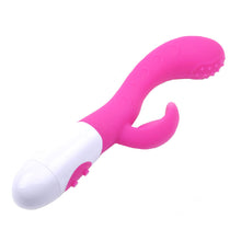 Load image into Gallery viewer, Silicone Dual Motors G-Spot Vibrator Pink