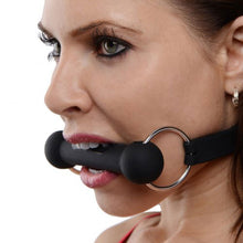 Load image into Gallery viewer, Mr. Ed Lockable Silicone Horse Bit Gag