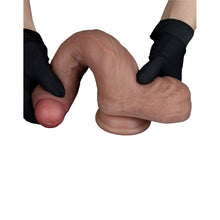 Load image into Gallery viewer, Lovetoy Dual Layered Silicone Dildo 8.5 Inches
