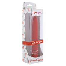 Load image into Gallery viewer, ToyJoy Diamond Red Superbe Mini Vibrator
