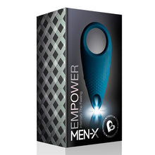 Load image into Gallery viewer, Rocks Off Empower MenX Cockring Blue
