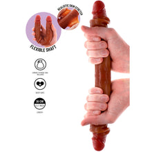 Load image into Gallery viewer, ToyJoy Silicone Foreskin Double Dong 13.7 Inches
