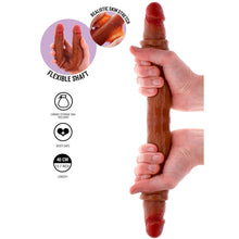 Load image into Gallery viewer, ToyJoy Silicone Foreskin Double Dong 15.7 Inches
