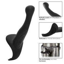 Load image into Gallery viewer, The Royal Vibrating Set Crotchless Strap On Plus Vibrating Probe
