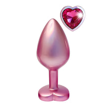 Load image into Gallery viewer, Gleaming Love Pearl Pink Butt Plug Medium
