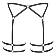 Load image into Gallery viewer, Cottelli Strappy Suspender Belt
