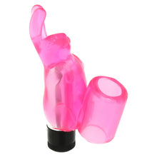 Load image into Gallery viewer, Silicone Rabbit Finger Sleeve Vibe
