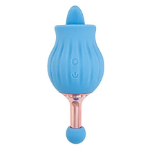 Load image into Gallery viewer, ClitTastic Rose Bud Dual Massager Rechargeable
