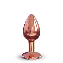 Load image into Gallery viewer, Dorcel Diamond Butt Plug Rose Gold Small
