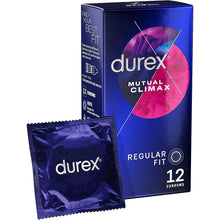 Load image into Gallery viewer, Durex Mutual Climax Regular Fit Condoms 12 Pack
