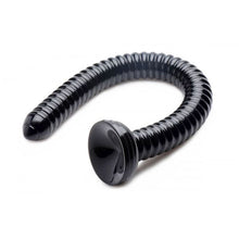 Load image into Gallery viewer, Hosed 19 Inch Ribbed Anal Snake Dildo
