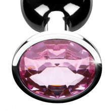 Load image into Gallery viewer, Booty Sparks Pink Gem Medium Anal Plug
