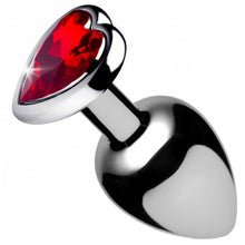 Load image into Gallery viewer, Booty Sparks Red Heart Medium Anal Plug
