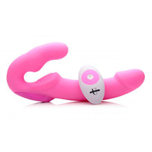 Load image into Gallery viewer, Strap U Urge Rechargeable Vibrating Strapless Strap On With Remo
