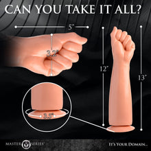 Load image into Gallery viewer, Master Series Clenched Fist Dildo

