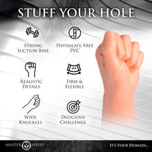 Load image into Gallery viewer, Master Series Clenched Fist Dildo
