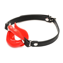 Load image into Gallery viewer, Juicy Lips Silicone Open Mouth Gag
