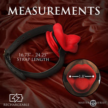 Load image into Gallery viewer, Master Series Vibrating Sissy Mouth Gag
