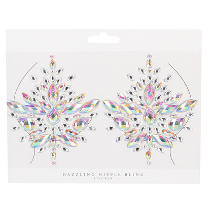 Dazzling Nipple Bling Sticker