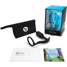Load image into Gallery viewer, bVibe Snug And Tug Anal Plug And Cock Ring
