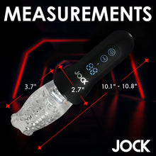 Load image into Gallery viewer, Jock Spinning Thursting and Vibrating Masturbator
