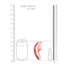 Load image into Gallery viewer, Twitch Rose Gold Hands Free Suction And Vibration Toy
