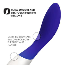 Load image into Gallery viewer, Lelo Mona Wave Midnight Blue Vibrator

