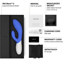 Load image into Gallery viewer, Lelo Ina Wave 2 Luxury Rechargeable Vibe Blue
