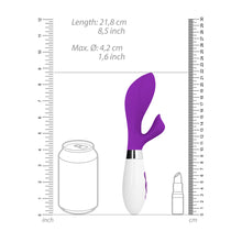 Load image into Gallery viewer, Achelois Rechargeable Vibrator Purple
