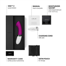 Load image into Gallery viewer, Lelo Gigi 2 Deep Rose G Spot Vibrator
