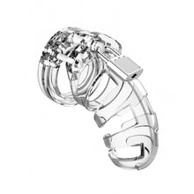 Load image into Gallery viewer, Man Cage 02 Male 3.5 Inch Clear Chastity Cage
