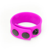 Load image into Gallery viewer, Me You Us Purple Silicone Cock Strap
