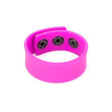 Load image into Gallery viewer, Me You Us Purple Silicone Cock Strap
