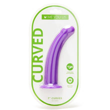 Load image into Gallery viewer, Me You Us 7 Inch Curved Silicone Dildo
