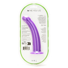Load image into Gallery viewer, Me You Us 7 Inch Curved Silicone Dildo
