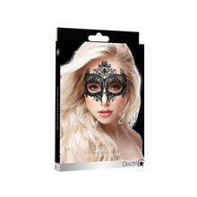 Load image into Gallery viewer, Ouch Queen Black Lace Mask
