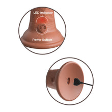 Load image into Gallery viewer, King Cock Elite 6 Inch Dual Density Vibrating Cock Flesh Brown
