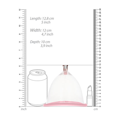 Pumped Breast Pump Medium Rose Gold