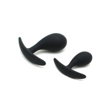 Load image into Gallery viewer, Copenhagen Black Duo Anal Plug Set
