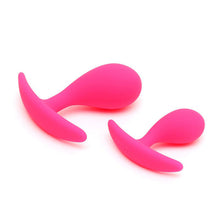 Load image into Gallery viewer, Copenhagen Pink Duo Anal Plug Set
