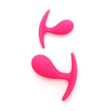 Load image into Gallery viewer, Copenhagen Pink Duo Anal Plug Set
