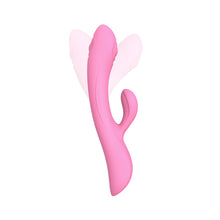 Load image into Gallery viewer, Love To Love Bunny And Clyde Tapping Rabbit Vibrator Pink
