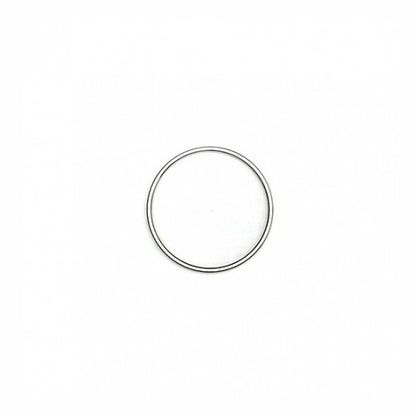 Stainless Steel Solid 0.5cm Wide 30mm Cock Ring