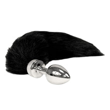 Load image into Gallery viewer, Small Butt Plug With Black Tail

