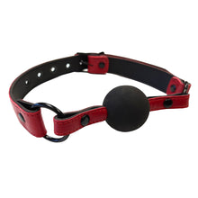 Load image into Gallery viewer, Rouge Garments Leather Croc Print Ball Gag

