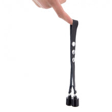Load image into Gallery viewer, The Red Leather Ball Stretcher With Weights 2 X 50g
