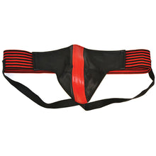 Load image into Gallery viewer, Rouge Garments Jock Black And Red

